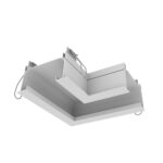 Perfil Line Up Duplo com aba